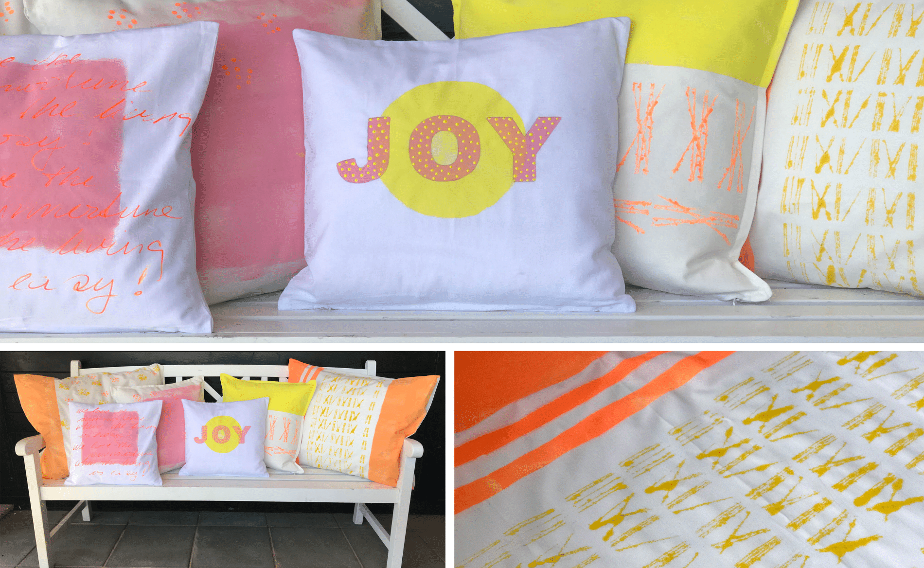 Decorating pillowcases