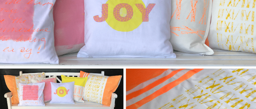Decorating pillowcases