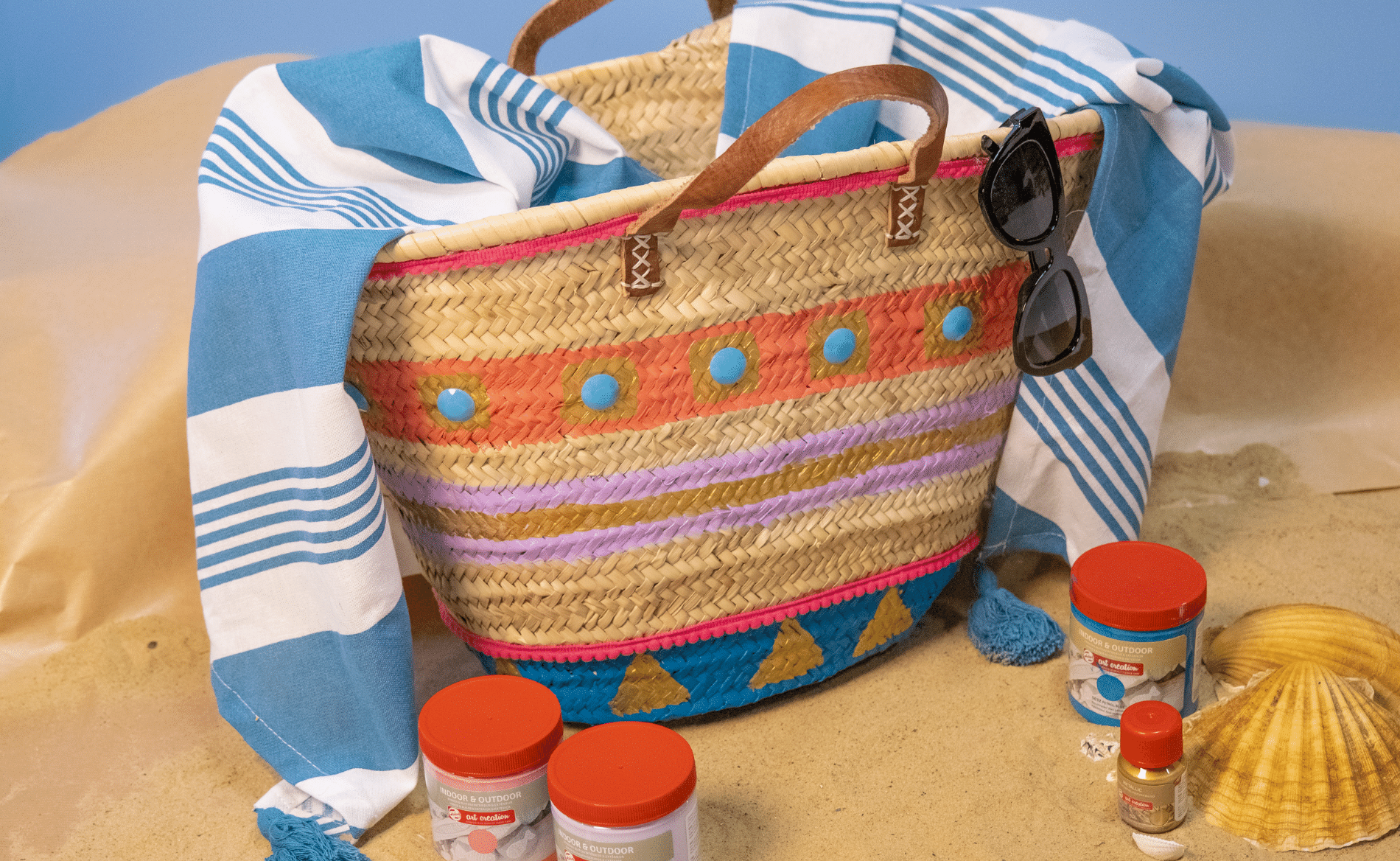 Ibiza beach bag