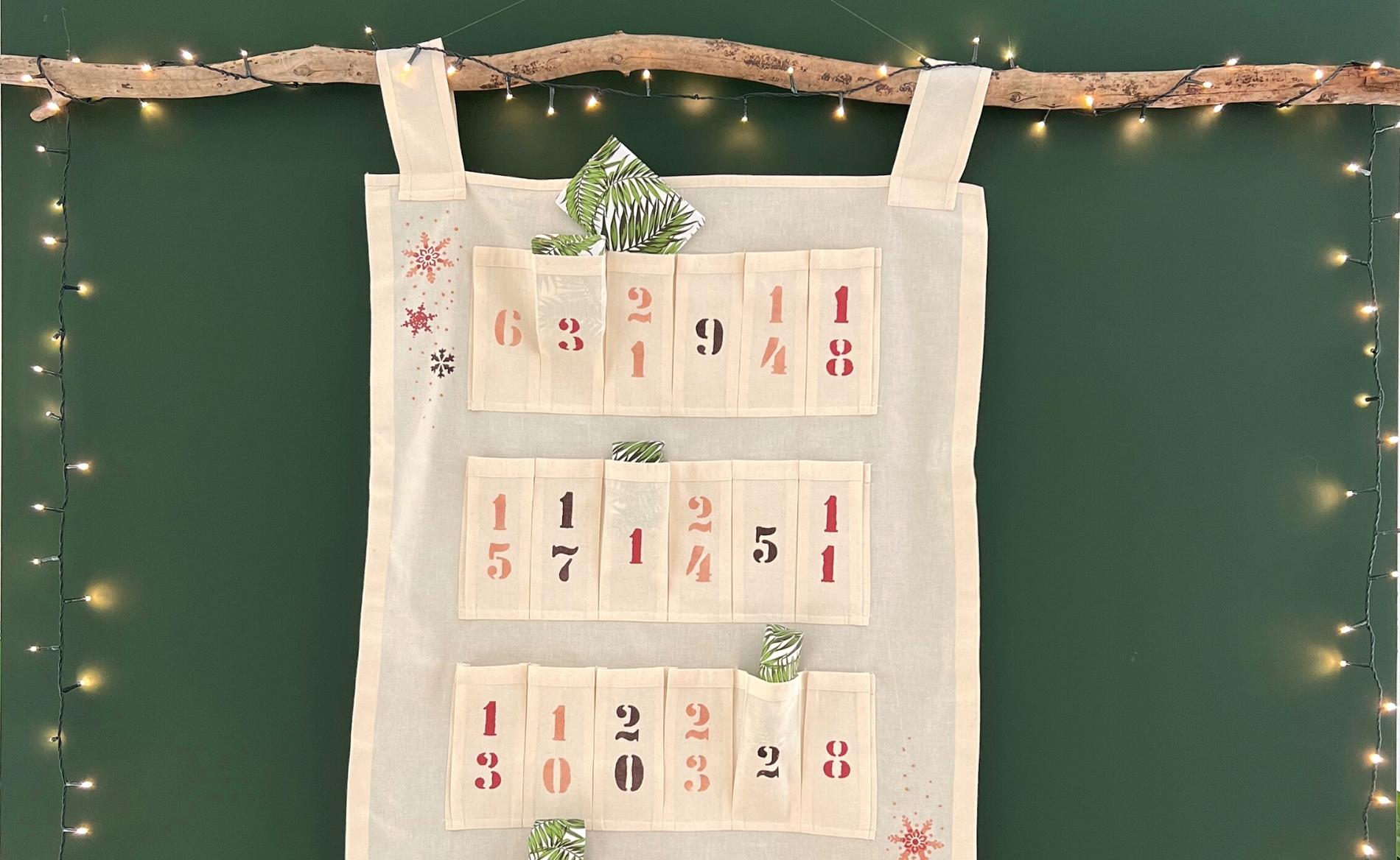 DIY textiel adventskalender