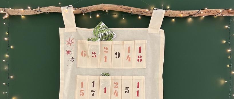 DIY textiel adventskalender