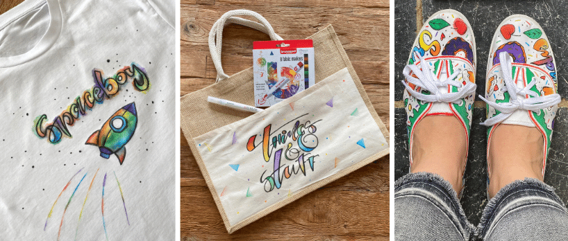 3 fun DIY projects with fabric markers