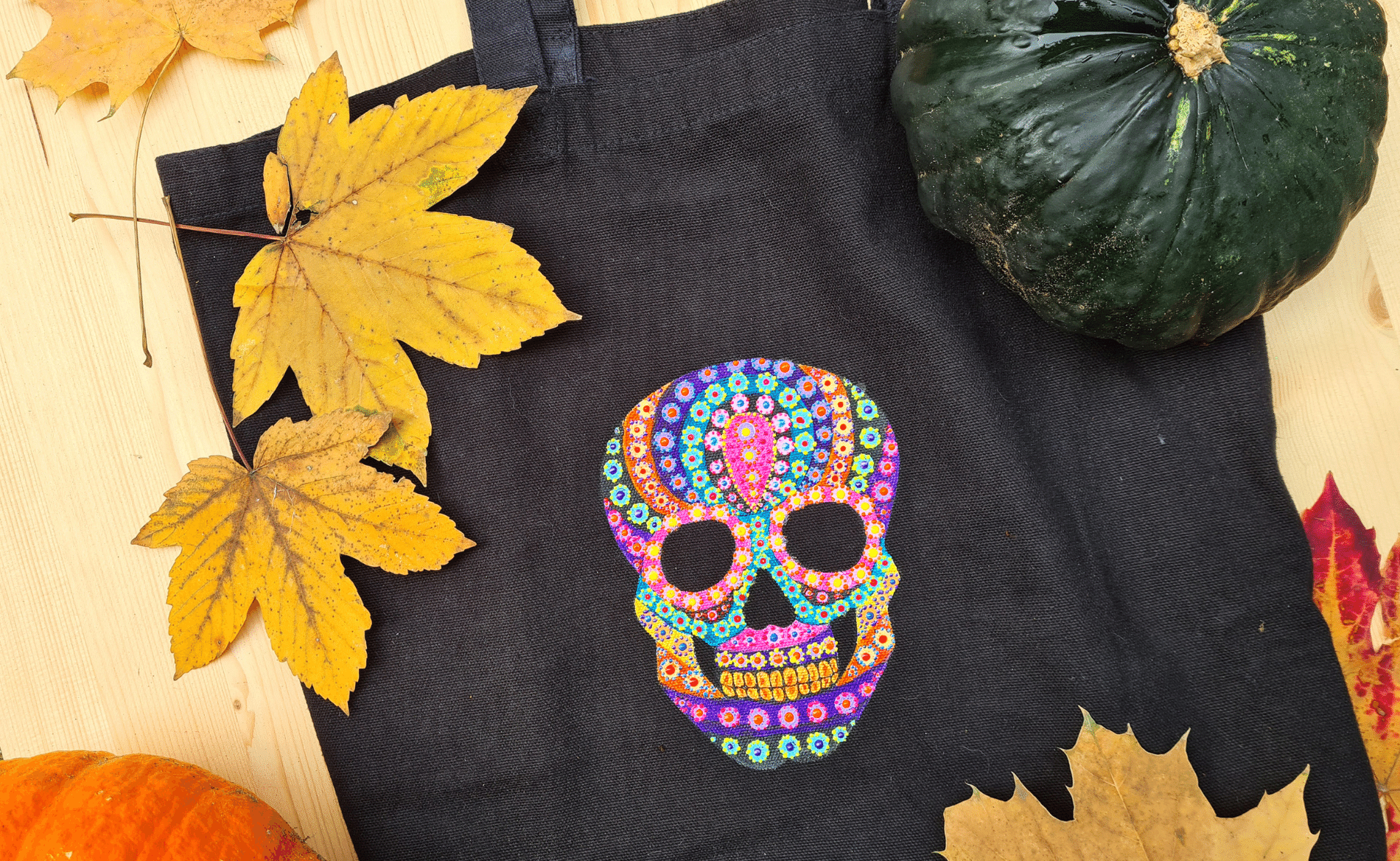 Maak je eigen Halloween tas